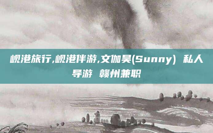 郯城岘港旅行,岘港伴游,文伽昊(Sunny) 私人导游 赣州兼职